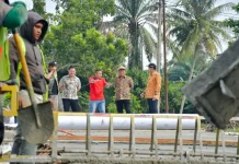 Dua Ruas Jalan Ditingkatkan, Akses Warga Sialang Buah Pematang Kuala Dibenahi