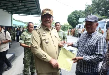 27 Truk Roda 6 KDMP Diserahkan Bupati Asahan