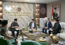 Kemenhaj Bahas MoU Wisata Jemaah Indonesia-Yordania