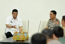 Bobby Nasution Paparkan Pengelolaan Program Strategis Sumut ke Siswa PKDN Polri