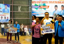 BRI dan SMANDu Juarai Turnamen Futsal KNPI Tanjungbalai