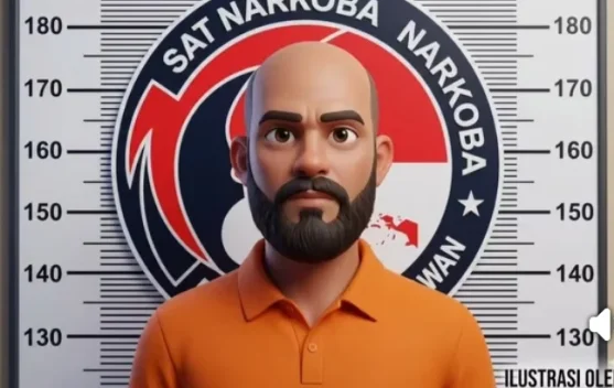 Sat Narkoba Polres Pelabuhan Belawan Tangkap Pengedar Sabu di Desa Manunggal