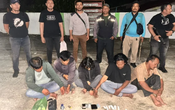 Polres Simalungun Grebek Komplotan Narkoba, Tangkap 5 Pelaku