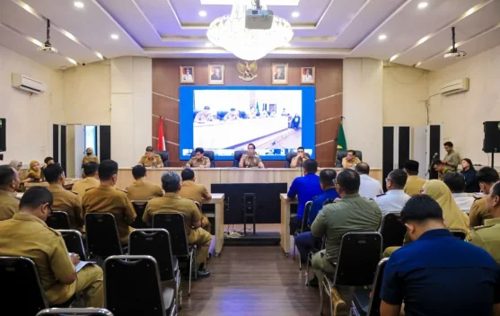 Rico Waas Pimpin Rakor Trantibum jelang Idulfitri di Medan