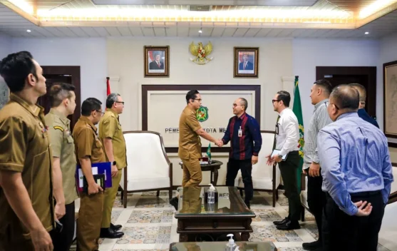 Pemko Medan Sambut Rencana Digitalisasi Sistem Parkir Bank Sumut