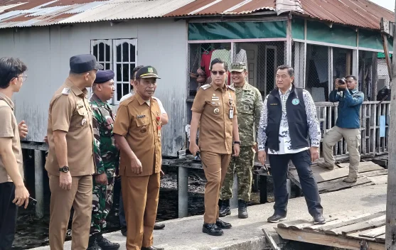 BNNP Sumut Bersama Forkopimda Tinjau Lokasi Rawan Narkoba Kampung Bahar