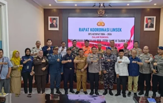 Kemenag Tanjungbalai Hadiri Rakor Lintas Sektoral Operasi Ketupat Toba 2026