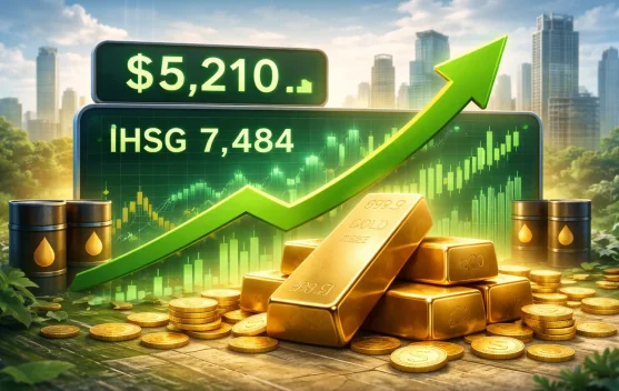 Harga Emas Naik, IHSG Dibuka Menguat di Awal Perdagangan