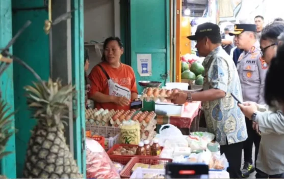 Sidak Pasar Tavip dan Binjai Mal, Wali Kota Binjai Pastikan Stok dan Harga Stabil
