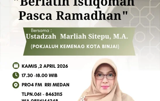 Umat Muslim Menjaga Istiqomah Secara Konsisten Pasca Ramadan