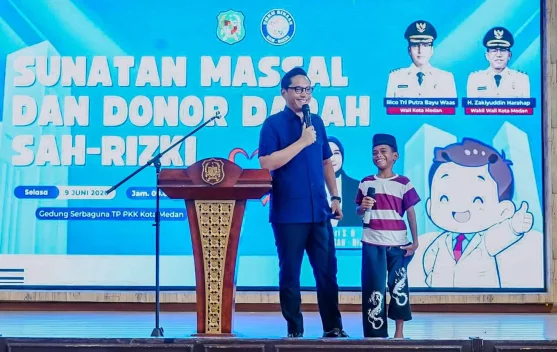 Rico Waas Apresiasi Khitanan Massal dan Santunan Ibu Tunggal oleh Sah-Rizki