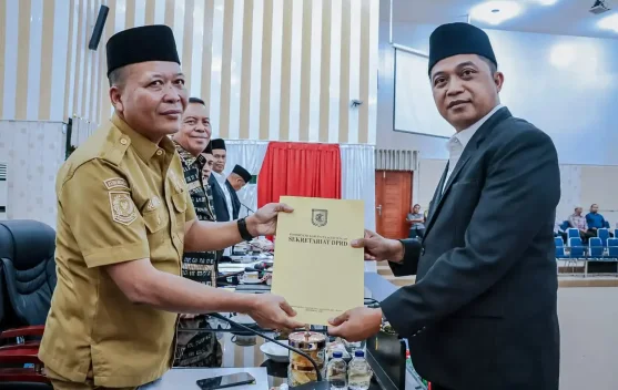 Ranperda Pertanggungjawaban APBD 2025 Diserahkan ke DPRD Sergai