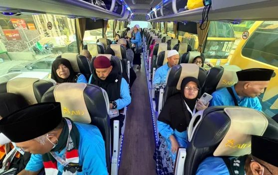 Pendorongan Jemaah Haji dari Makkah ke Madinah Tuntas