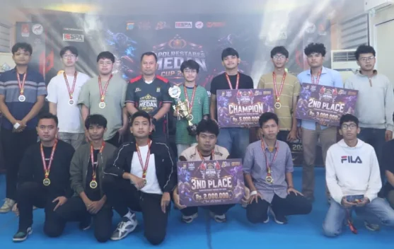 Turnamen Esports Polrestabes Medan Lahirkan Juara Baru