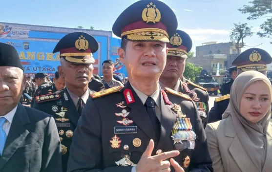 Polda Sumut Terima Tanda Kehormatan Nugraha Sakanti dari Presiden RI