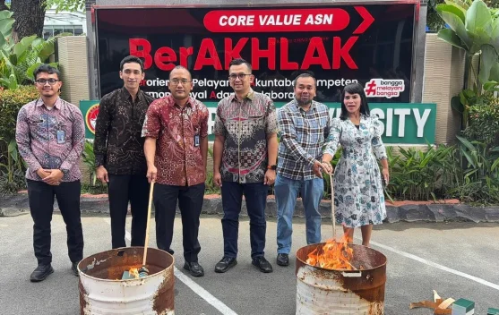 Imigrasi Sumut Musnahkan Ribuan Blangko Paspor Usang, Jaga Keamanan Dokumen