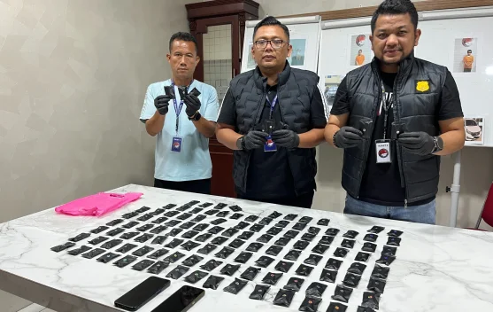 Polrestabes Medan Bongkar Dugaan Jaringan Vape Narkoba Malaysia