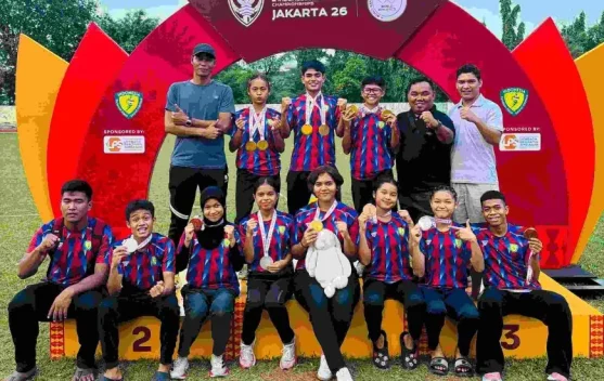 Sumut Ukir Sejumlah Rekor di Kejurnas Atletik 2026