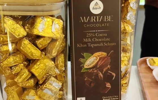 Cokelat Martabe Jadi Daya Tarik Paviliun Tapanuli Selatan di PRSU