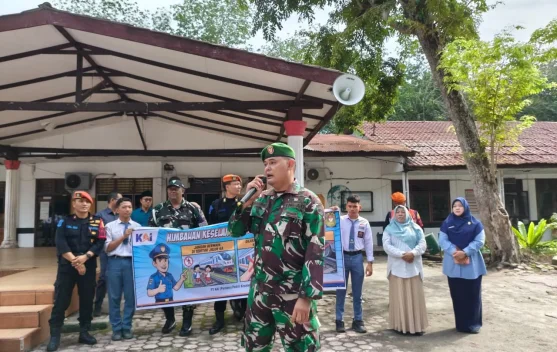 PT KAI dan Kodim 0208/Asahan Sosialisasikan Keselamatan Perkeretaapian