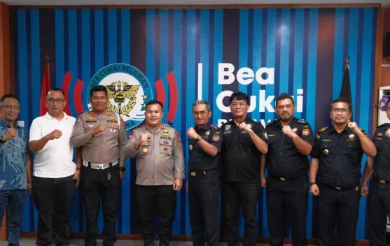 Bea Cukai Belawan dan Polres Perkuat Sinergi Pengamanan