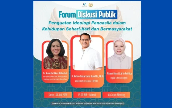 Wakil Ketua Komisi I DPR RI Tekankan Penguatan Pancasila