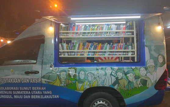 Perpustakaan Keliling diinati Masyarakat Medan