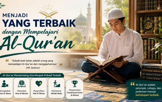 Menjadi Terbaik dengan Mempelajari Alqur'an