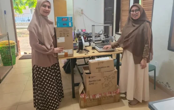 Dosen USU Perkuat Kompetensi Guru lewat Robot Edukasi dan 3D Printing