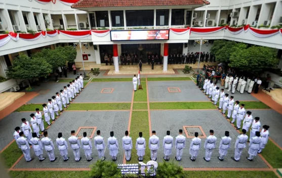 Pengukuhan Paskibraka Medan, 48 Putra-Putri Terbaik Siap Kibarkan Sang Merah Putih