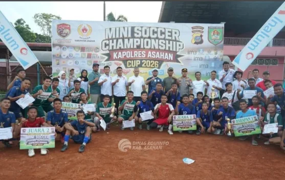 Wabup Dorong Pembinaan Talenta Muda Melalui Mini Soccer Championship