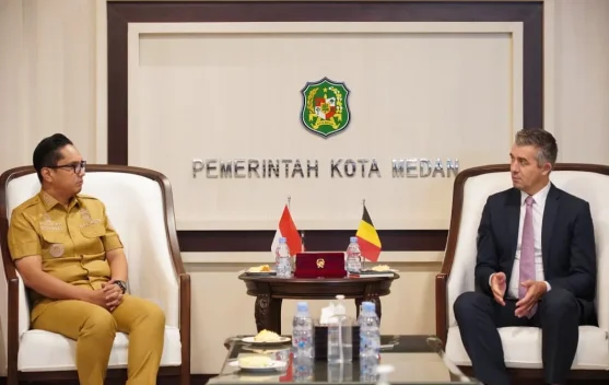 Wali Kota Medan dan Dubes Belgia Gagas Kerja Sama Strategis