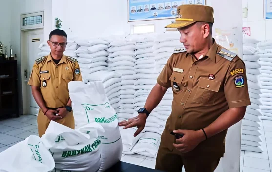 Pemko Tebing Tinggi Salurkan 717,8 Ton Beras