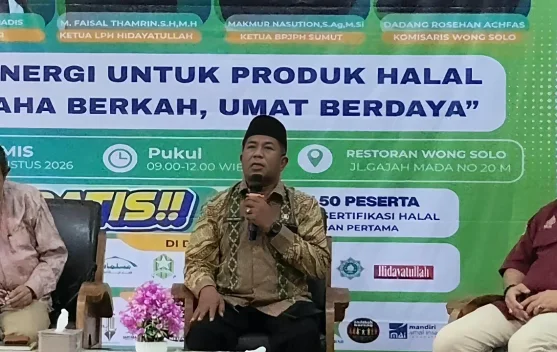 BPJPH Sumut Dorong Pelaku Usaha Percepat Sertifikasi Halal