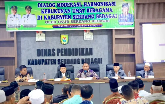 Bupati Sergai Ajak FKUB Perkuat Moderasi Beragama dan Tangkal Hoaks