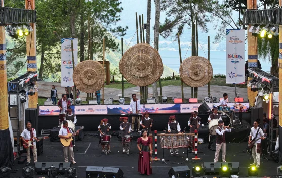 Panggung The Kaldera Festival Tampilkan Pertunjukan Seni GSMS