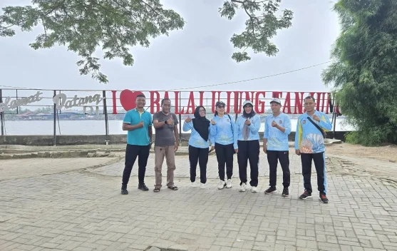 Disporapar Tanjungbalai Tinjau Potensi Wisata Balai di Ujung Tanjung