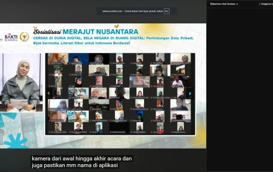 Sosialisasi Merajut Nusantara Ajak Masyarakat Cerdas Bermedia dan Bela Negara