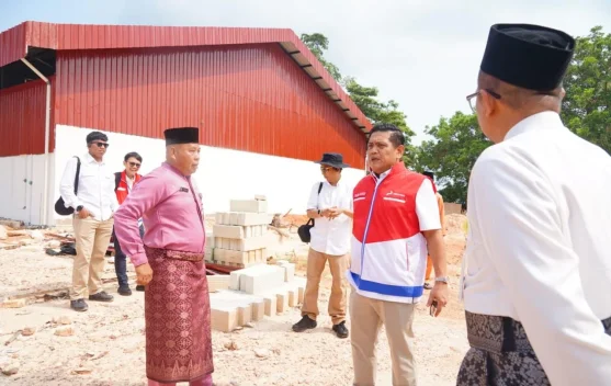 Komisaris Pertamina Patra Niaga Tinjau Calon Lokasi SPBUN Galang Baru