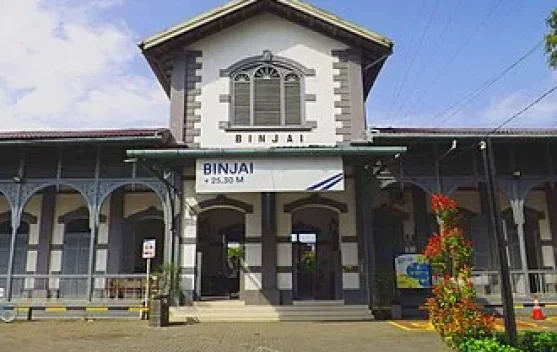 Sudah Ada sejak 1887, Ini Cerita di Balik Stasiun Binjai