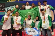 Membanggakan, Para Taekwondo NPC Sumut Juara Umum Ksatria Nusantara Series 4