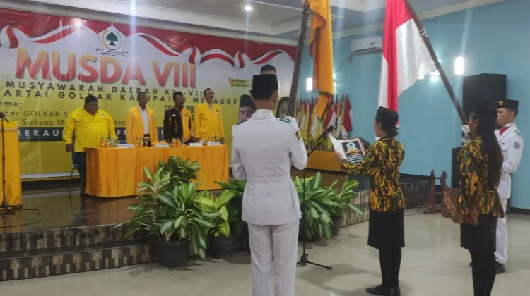 Polres Merauke Hadiri Pembukaan Musda VIII Partai Golkar