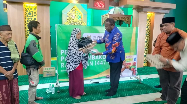 Menjelang Ramadhan, UPZ Nurul Mujahidin Bagikan Sembako