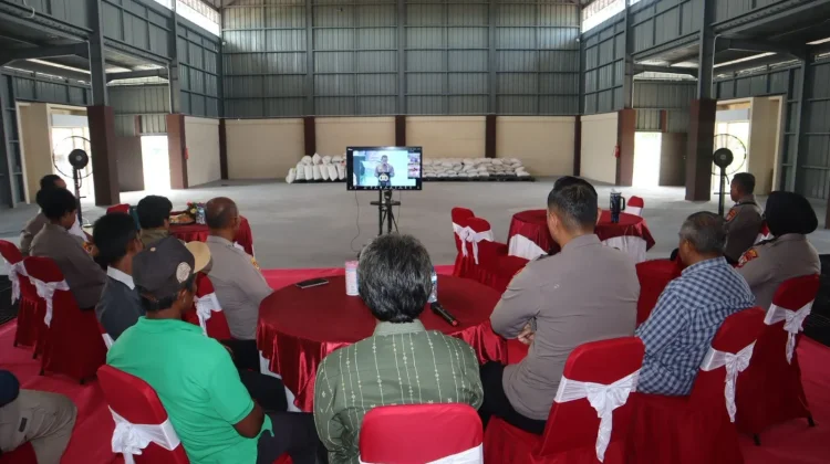 Kapolres Merauke Hadiri Peresmian SPPG dan Gudang Polri