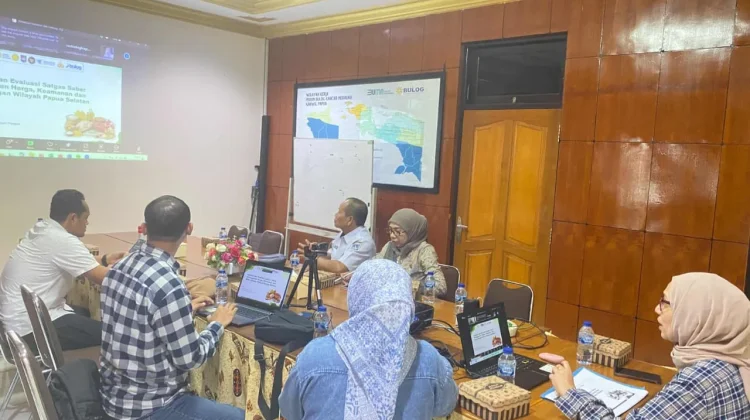 Polres Merauke Hadiri Anev Satgas Pangan Papua