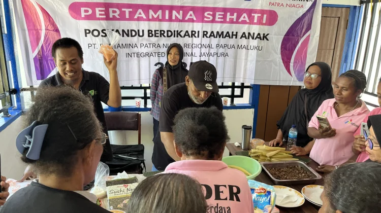 Cegah Stunting, Pertamina Gandeng Papua Jungle Chef Olah Pangan Lokal