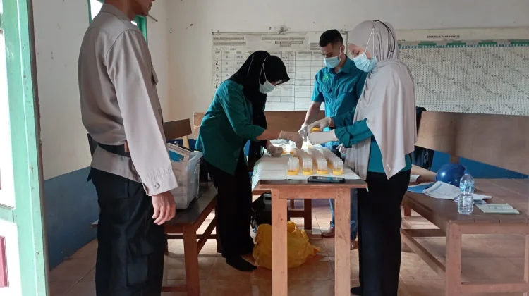 Puluhan Personel Polres Merauke Ikuti Pemeriksaan Kesehatan