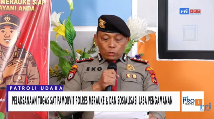 Pelaksanaan Tugas Sat Pamobvit Polres Merauke