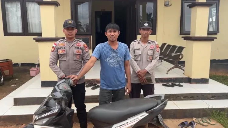 Motor Warga Hilang Ditemukan Polsek Muting