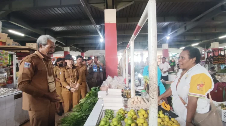 Pemkab Merauke Pantau Harga Bapok jelang Hari Raya